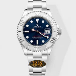 Rolex Yachtmaster 40mm Blue Dial - 1:1 Swiss Super Clone Watch in 904L Steel Casing - view 1