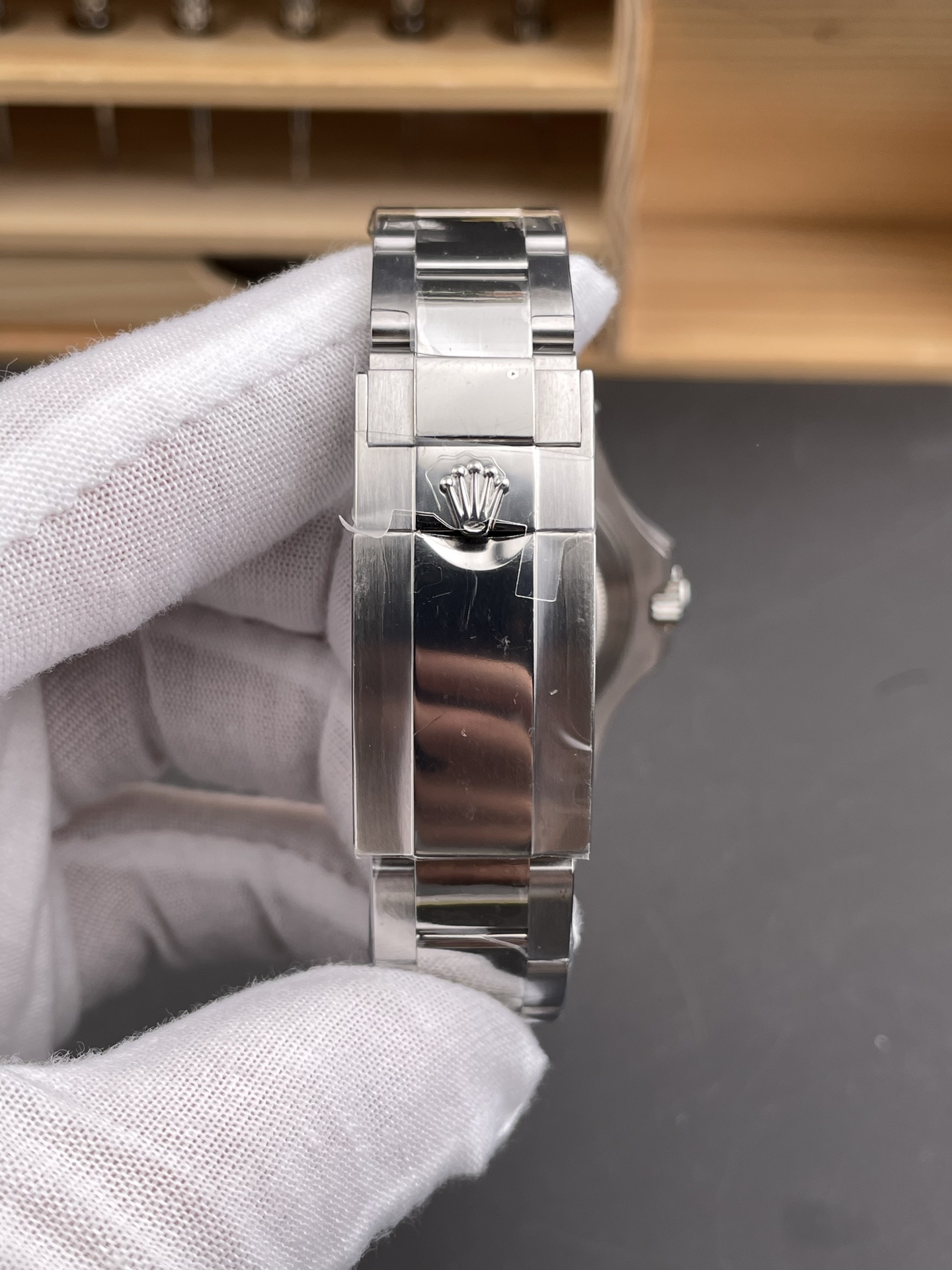 Rolex Yachtmaster 40mm Blue Dial - 1:1 Swiss Super Clone Watch in 904L Steel Casing - view 9