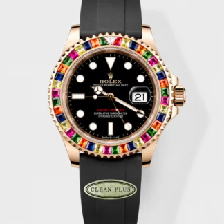 Rolex Yachtmaster 116695 Everose Gold Diamonds Cal.3235 Swiss 1:1 Ultimate 904L Steel Watch - Super Clone Watch - view 1