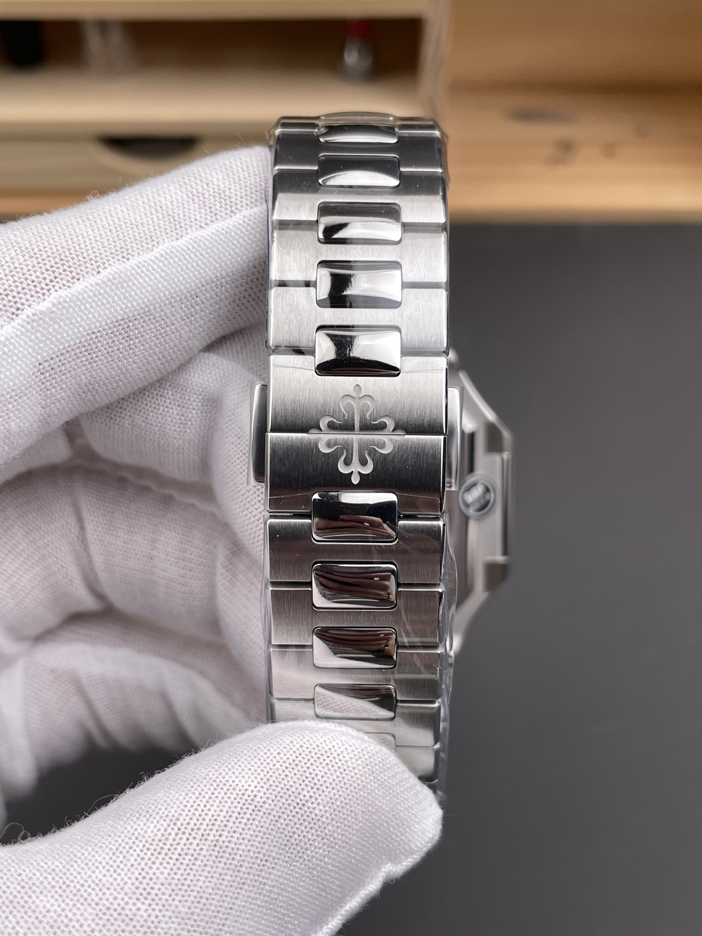 Patek Philippe Cubitus 5821 904L Steel Casing Green Dial Swiss Super Clone Watch - view 9