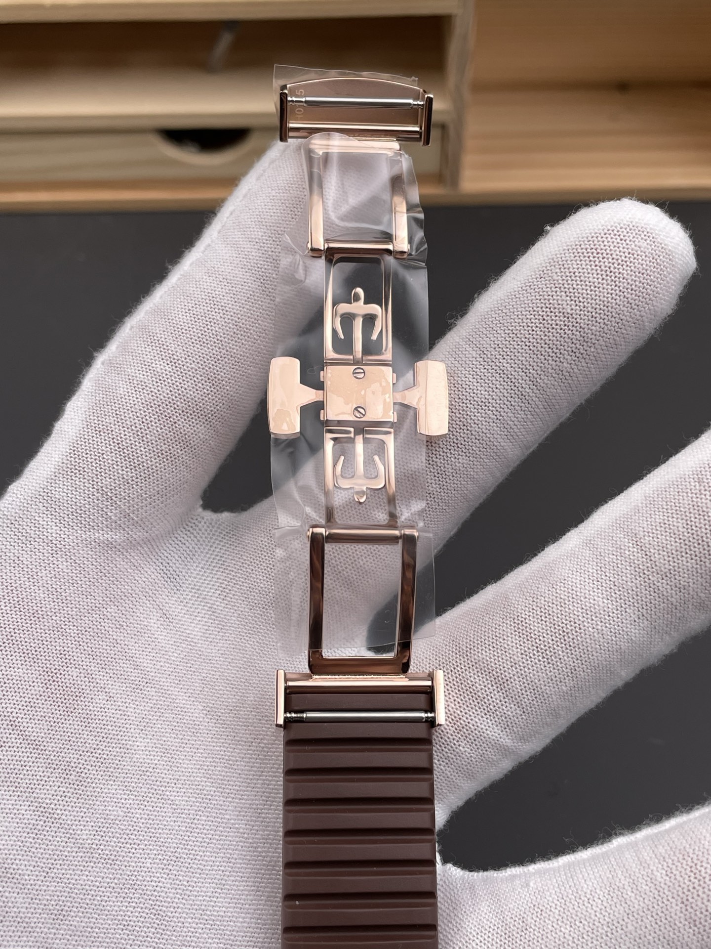 Patek Philippe Super Clone Aquanaut 5167 904L Rose Gold Brown Dial Watch - view 8