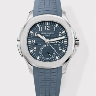 Patek Philippe Super Clone Aquanaut 5164 Opaline Blue Stainles Steel Swiss Watch - view 1
