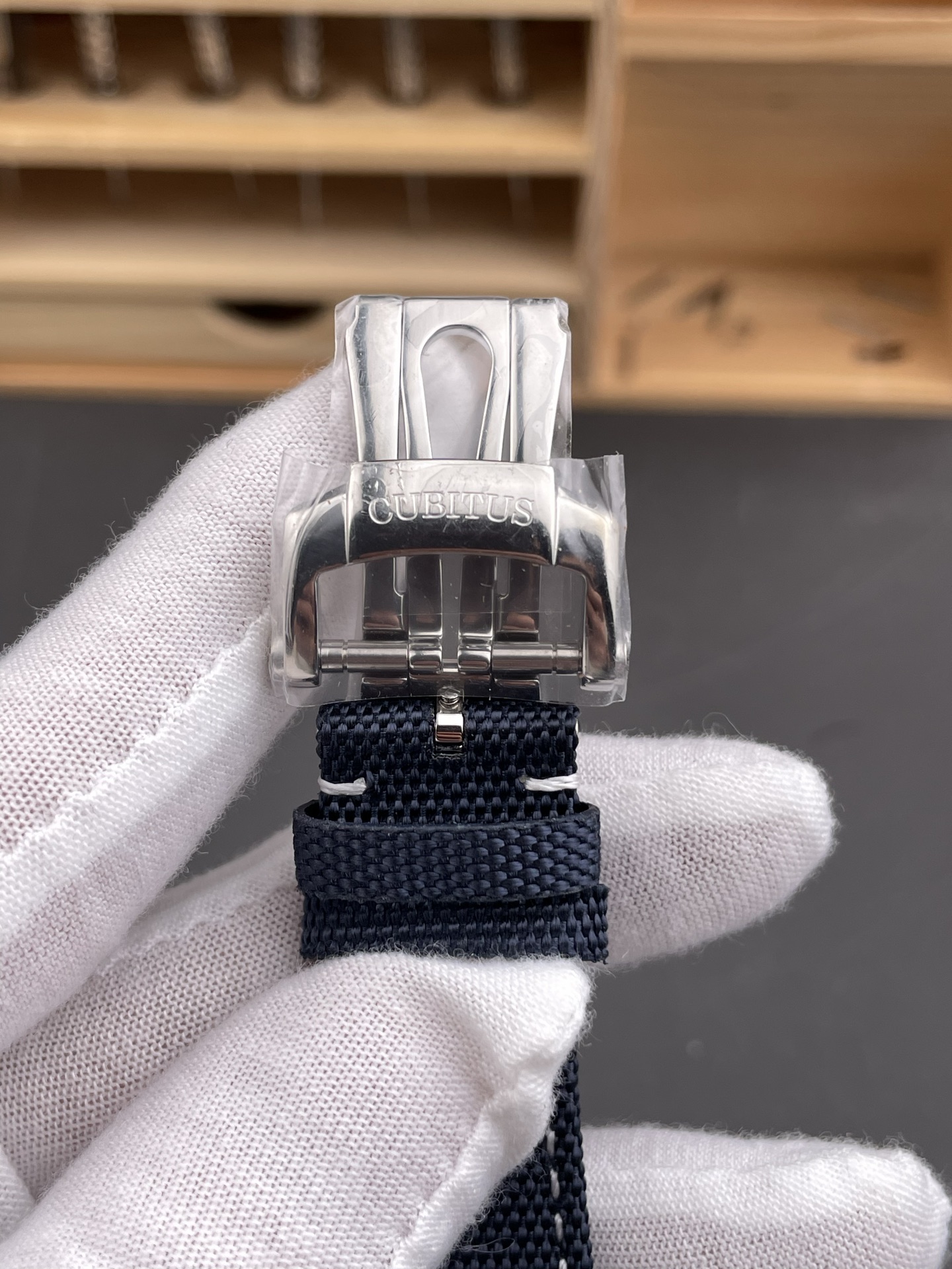 Patek Philippe Cubitus 5822 904L Steel Casing Blue Dial Swiss Super Clone Watch - view 9