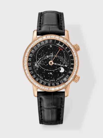 Patek Philippe 6104R Grand Compilations Handwind Swiss Super Clone Watch - Diamonds Bezel - view 1