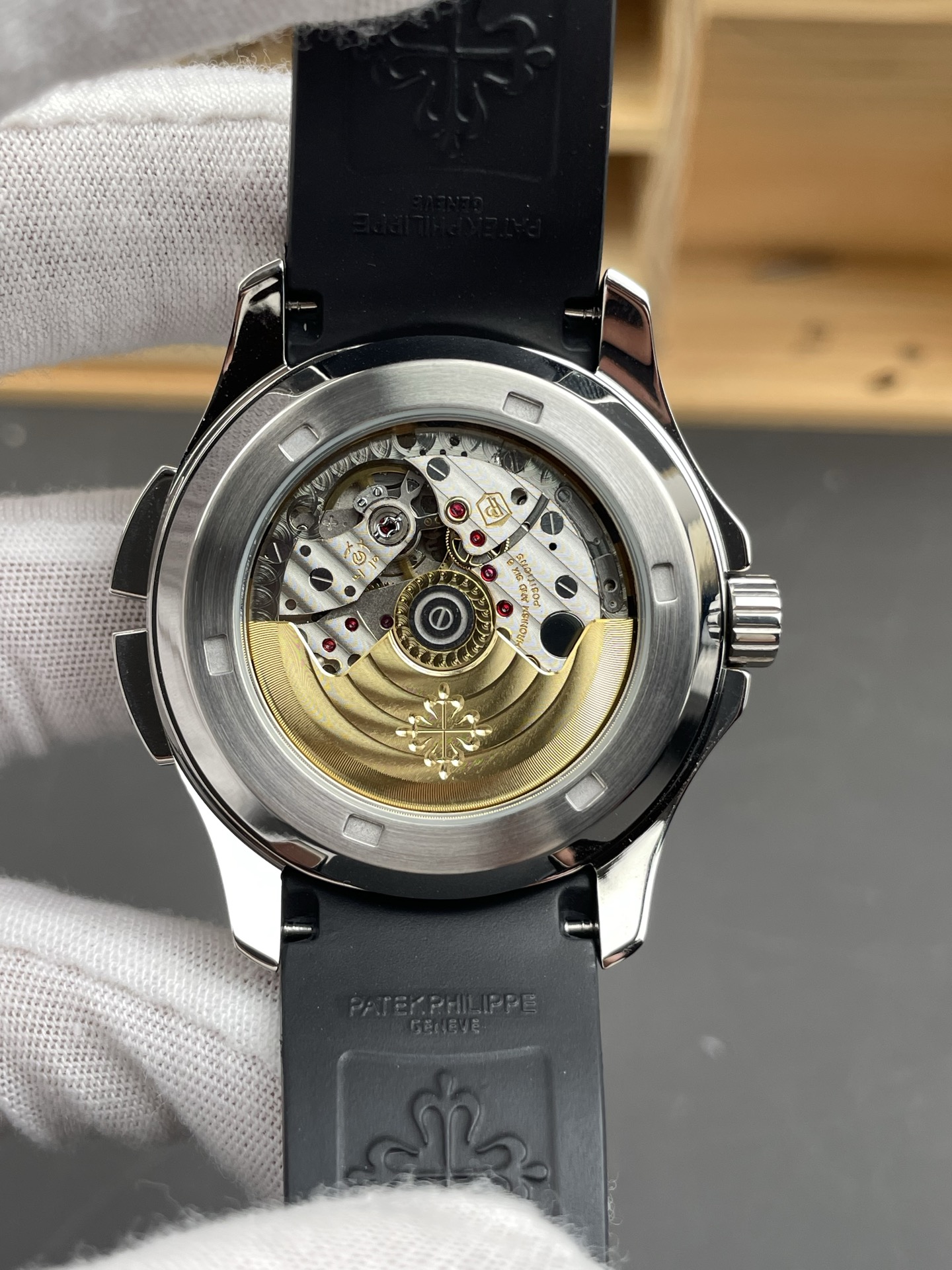 Patek Philippe Super Clone Aquanaut 5164 Stainless Steel Swiss Watch - view 5