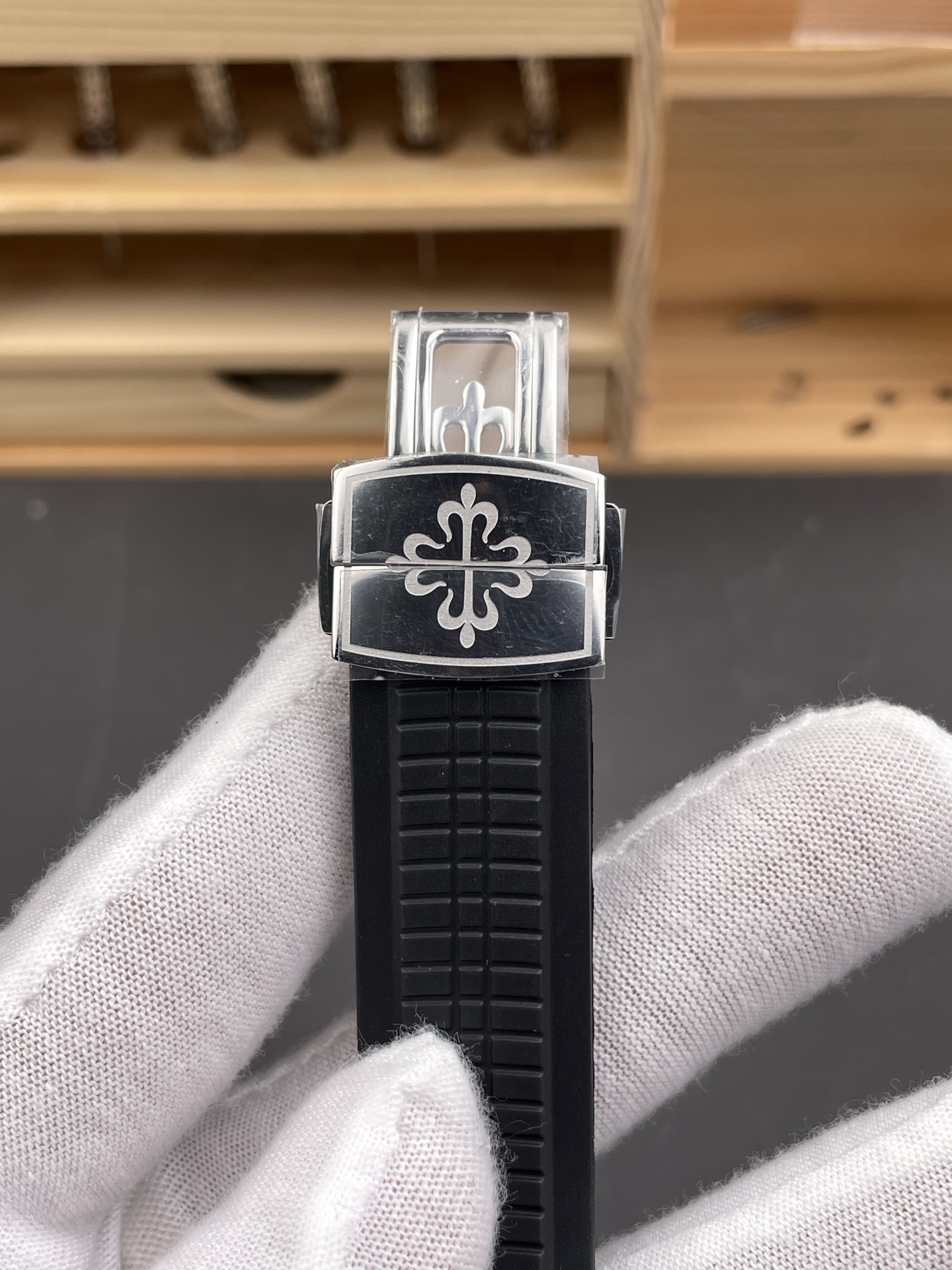 Patek Philippe Super Clone Aquanaut 5164 Stainless Steel Swiss Watch - view 9
