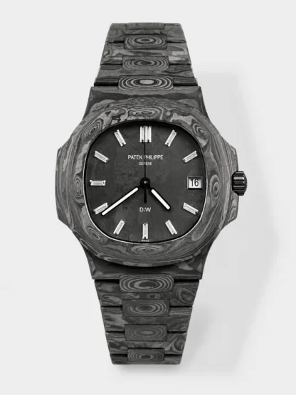 Patek Philippe Nautilus 5711 DiW Edition Ceramic/Carbon 1:1 Mirror Swiss Super Clone Watch - view 1