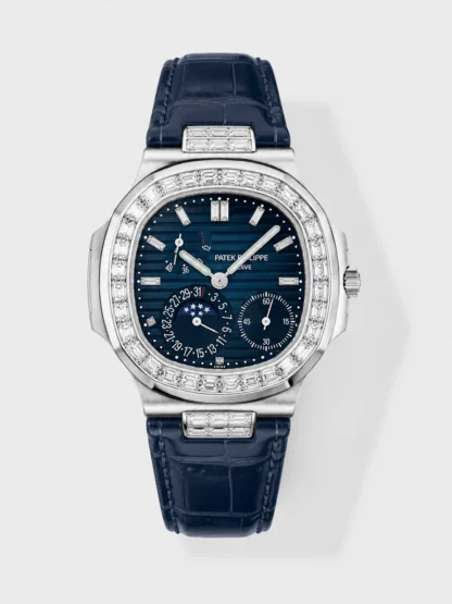 Patek Philippe Nautilus 5712R 1:1 Quality Swiss Super Clone Watch in Blue Dial Blue Strap - view 1