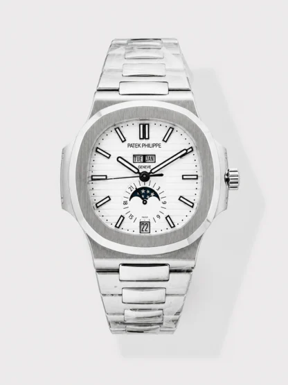 Patek Philippe Nautilus 5726A in White Dial 1:1 Super Clone Version 2023 Updated Version - view 1
