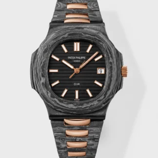 Patek Philippe Nautilus 5711 DiW Edition Ceramic/Carbon 1:1 Mirror Swiss Super Clone Watch - view 1