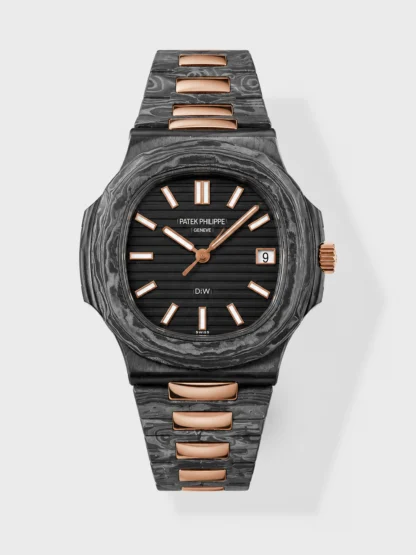 Patek Philippe Nautilus 5711 DiW Edition Ceramic/Carbon 1:1 Mirror Swiss Super Clone Watch - view 1