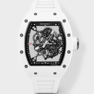 Richard Mille RM055 White Ceramic Real Vaucher Movement Super Clone Watch - view 1
