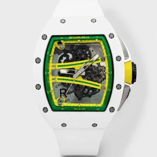 Richard Mille RM61-01 White Case Openwork Dial Super Clone watch, gallery photo