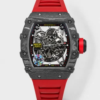 Richard Mille RM35-02 Rafael Nadal Carbon Fiber Casing with Genuine Tourbillon Super Clone Watch - view 1