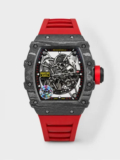 Richard Mille RM35-02 Rafael Nadal Carbon Fiber Casing with Genuine Tourbillon Super Clone Watch - view 1