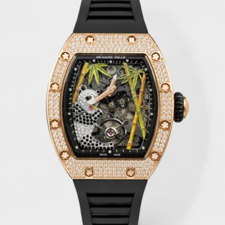 Richard Mille RM26-01 Tourbillon “Panda” Rose Gold Watch (Swiss Movement) - Super Clone Watch - view 1