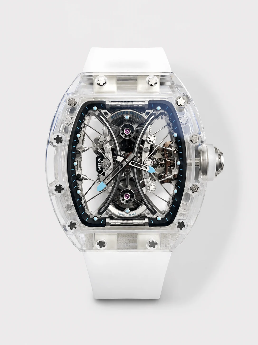 Richard Mille RM53-01 Transparent Case Style Super Clone Watch