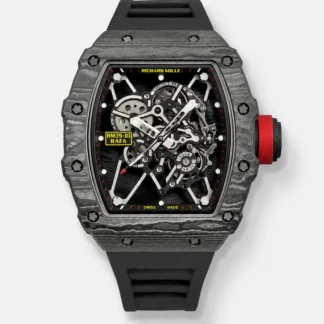 Richard Mille RM35-02 Rafael Nadal Carbon Fiber Casing with Genuine Tourbillon Super Clone Watch - view 1