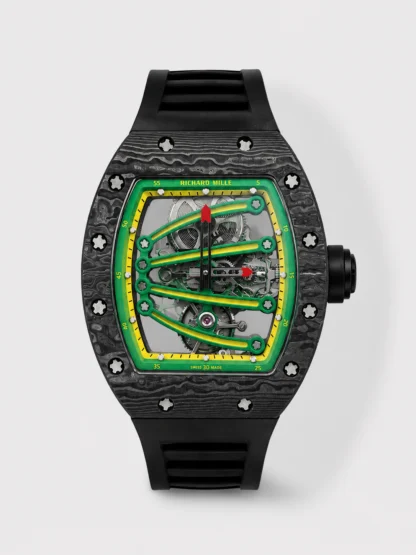 Richard Mille Super Clone RM59-01 Carbon NTPT Case Green Dial Swiss Watch - view 1
