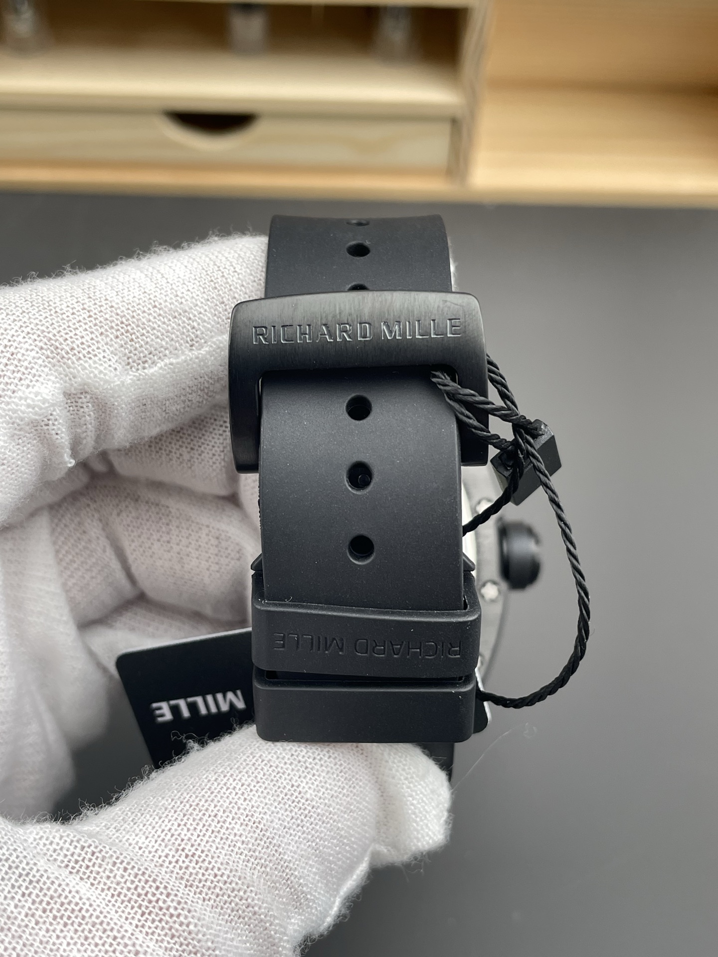 Richard Mille Super Clone RM59-01 Carbon NTPT Case Green Dial Swiss Watch - view 9