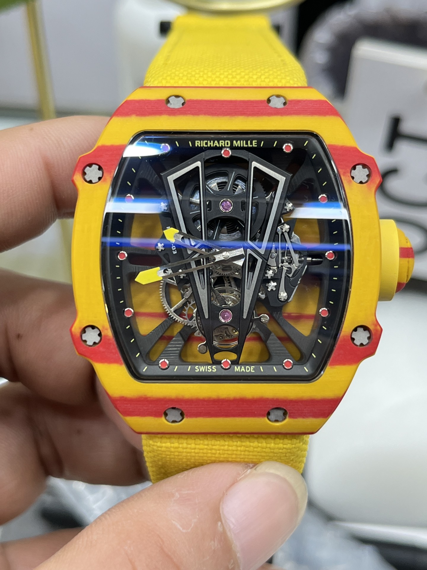 Richard Mille RM27-03 Rafael Nadal Genuine Tourbillon Movement 1:1 Mirror Super Clone Watch - view 2
