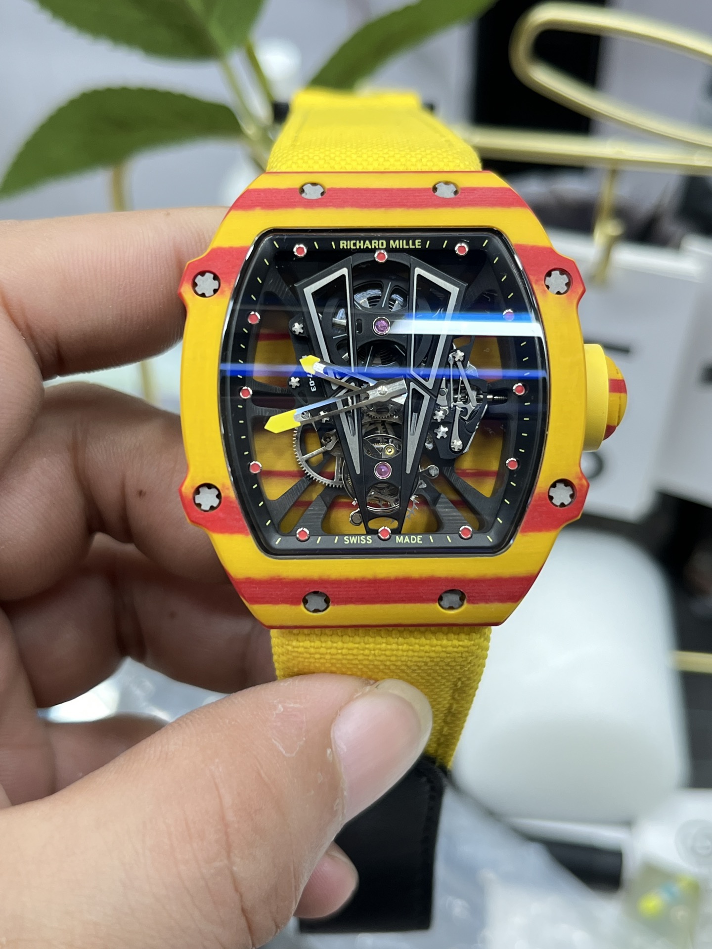 Richard Mille RM27-03 Rafael Nadal Genuine Tourbillon Movement 1:1 Mirror Super Clone Watch - view 3