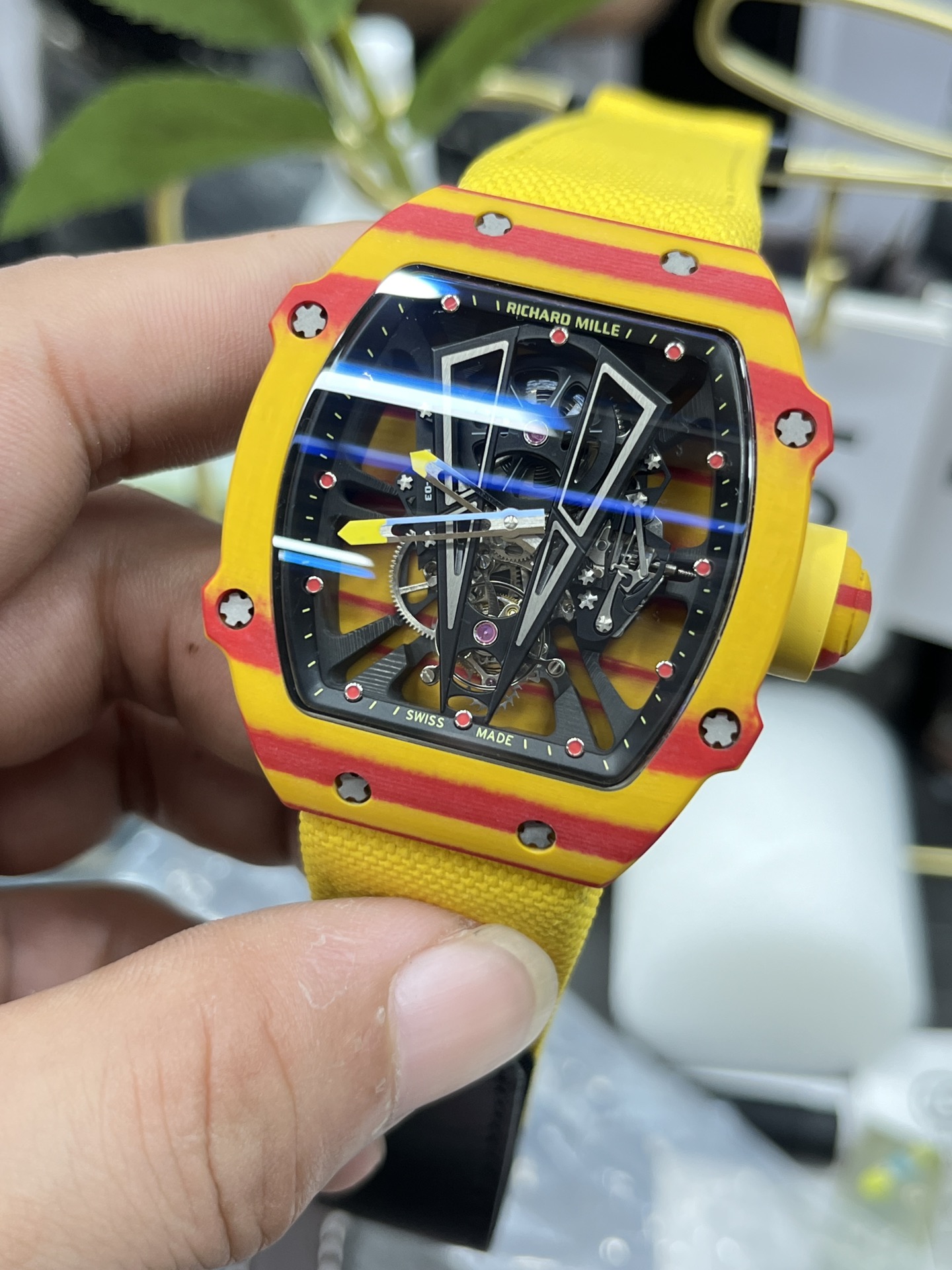 Richard Mille RM27-03 Rafael Nadal Genuine Tourbillon Movement 1:1 Mirror Super Clone Watch - view 4