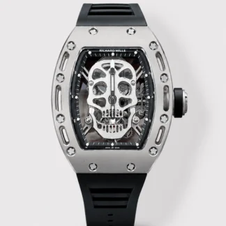 Richard Mille RM052 Skull Genuine Tourbillon Edition Watch in Titanium Casing - Super Clone Watch - view 1