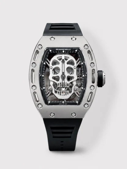 Richard Mille RM052 Skull Genuine Tourbillon Edition Watch in Titanium Casing - Super Clone Watch - view 1