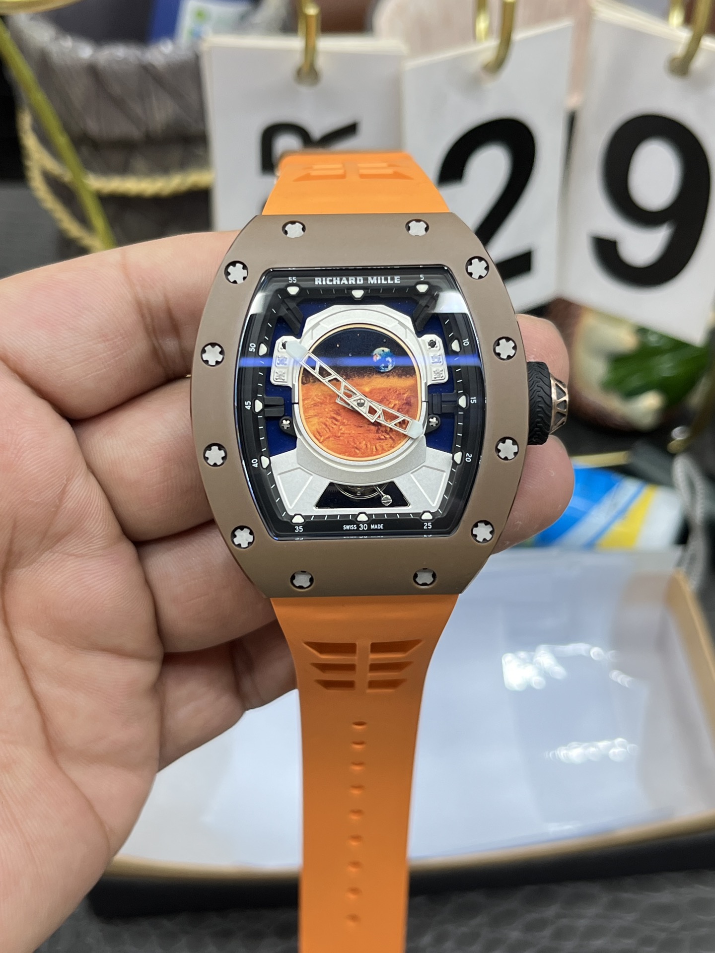 Richard Mille RM52-02 Limited Edition Pharrell Williams Genuine Tourbillon 1:1 Super Clone Watch - view 2