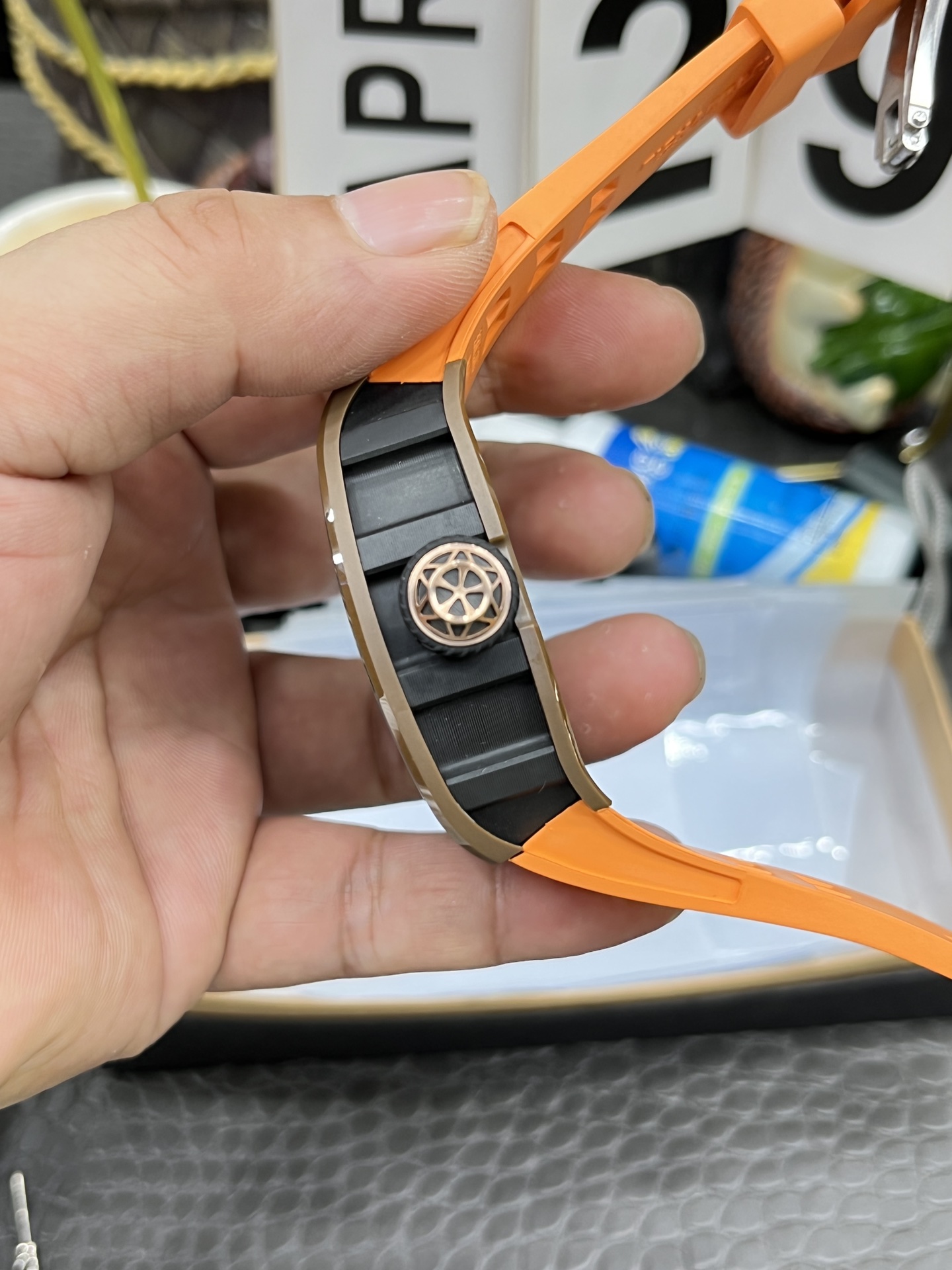 Richard Mille RM52-02 Limited Edition Pharrell Williams Genuine Tourbillon 1:1 Super Clone Watch - view 8