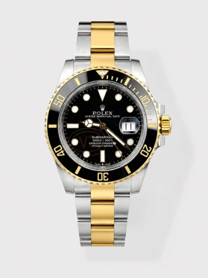 Rolex Submariner 41MM Date Ceramic Two Tone 126613LN - Super Clone 1:1 Mirror - Ultimate 904L Steel Watch - view 1