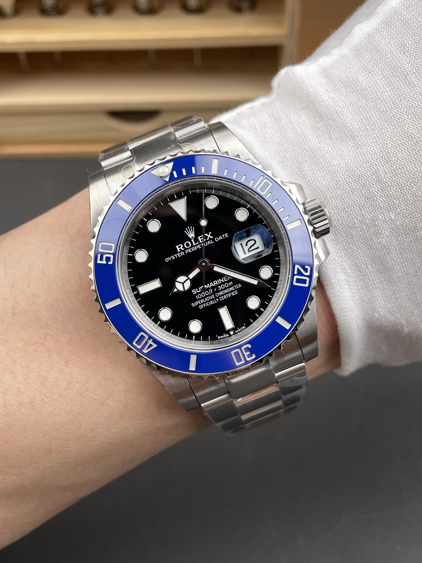 Rolex Submariner 41MM Steel 126619LB - Super Clone 1:1 Mirror - Ultimate 904L Steel Watch - view 11
