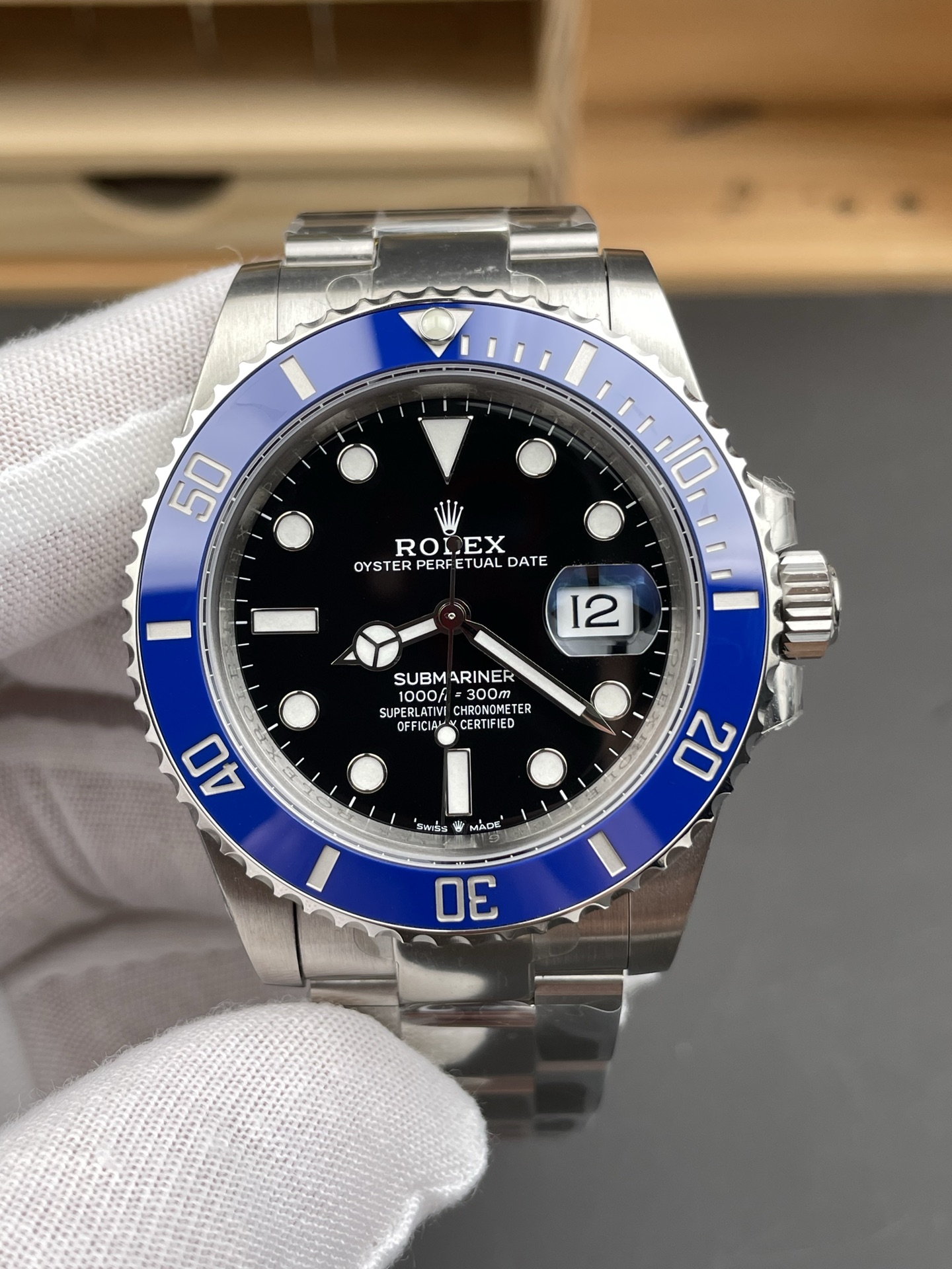 Rolex Submariner 41MM Steel 126619LB - Super Clone 1:1 Mirror - Ultimate 904L Steel Watch - view 2