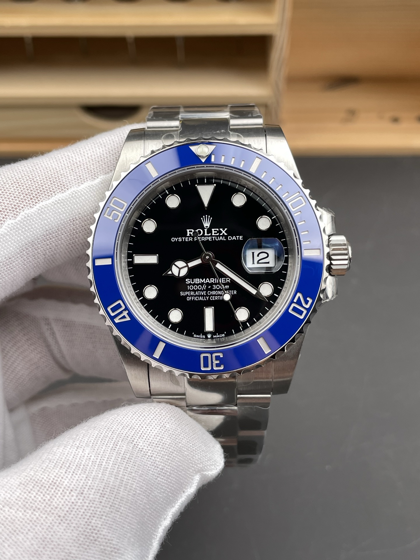 Rolex Submariner 41MM Steel 126619LB - Super Clone 1:1 Mirror - Ultimate 904L Steel Watch - view 3