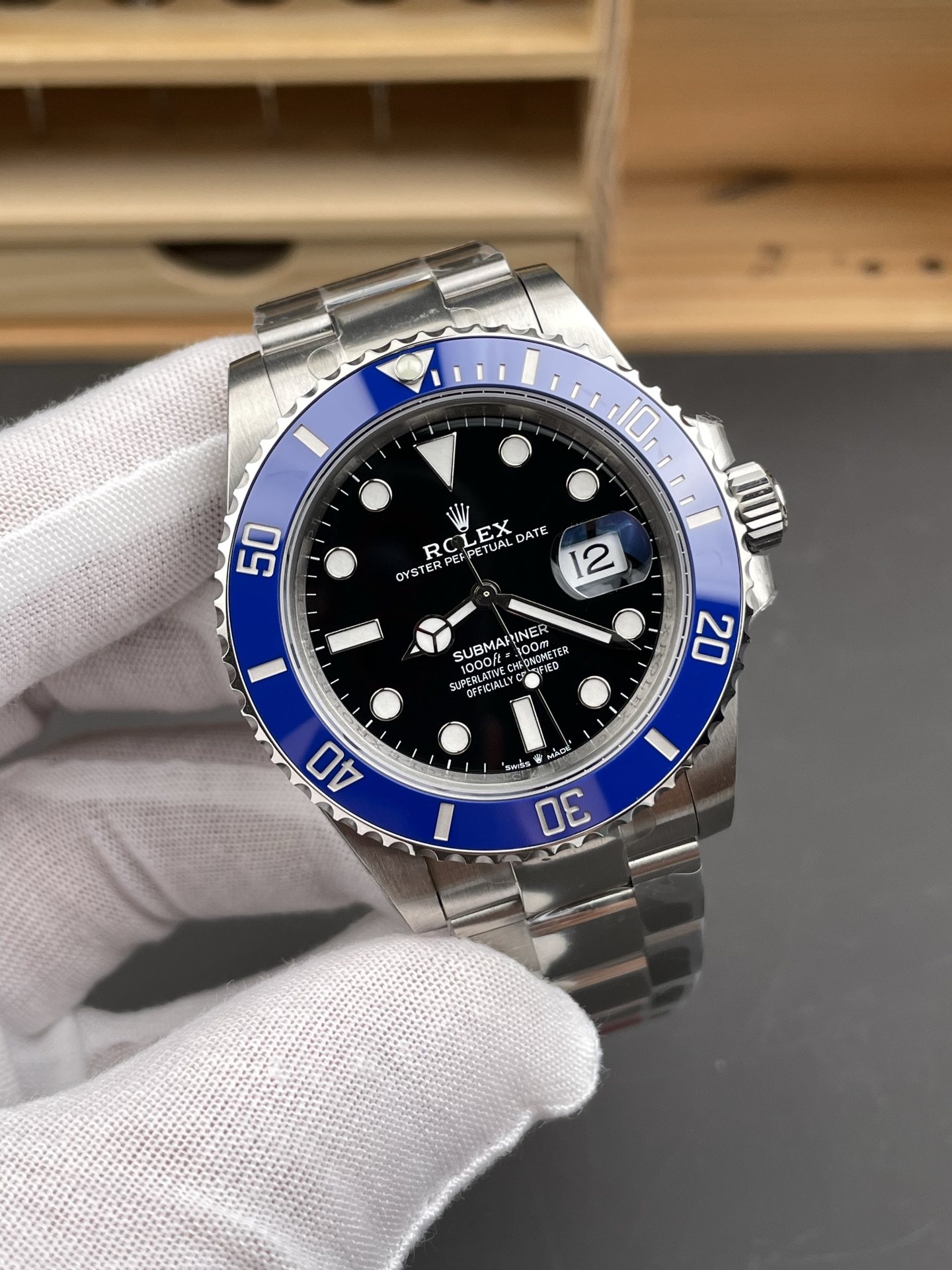 Rolex Submariner 41MM Steel 126619LB - Super Clone 1:1 Mirror - Ultimate 904L Steel Watch - view 4