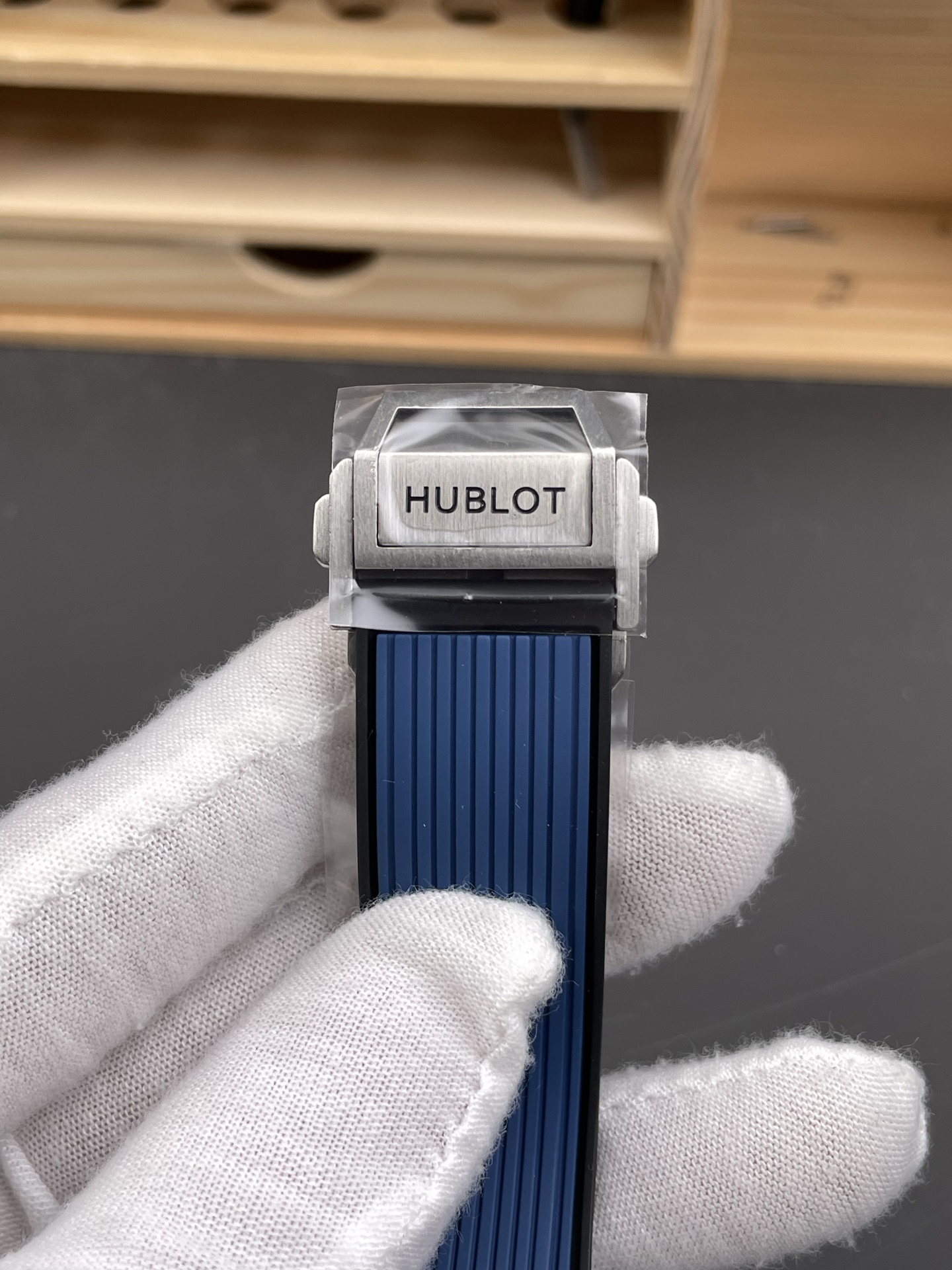 Hublot Big Bang Unico Blue Stainless Steel Casing 1:1 Mirror Edition Swiss Super Clone Watch - view 9
