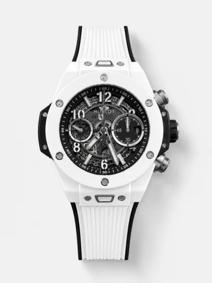 Hublot Big Bang Unico White Ceramic Casing 1:1 Mirror Edition Swiss Super Clone Watch - view 1