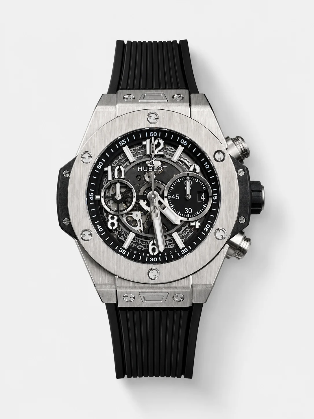 Hublot Big Bang Unico Stainless Steel Casing 1:1 Mirror Edition Swiss Super Clone Watch - view 1