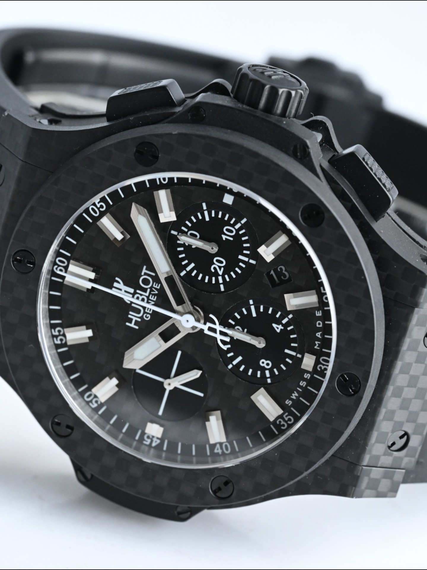 Hublot Big Bang All Carbon Swiss Super Clone Watch - 1:1 Mirror - view 3