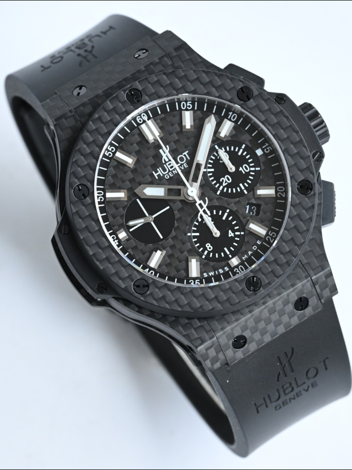 Hublot Big Bang All Carbon Swiss Super Clone Watch - 1:1 Mirror - view 4