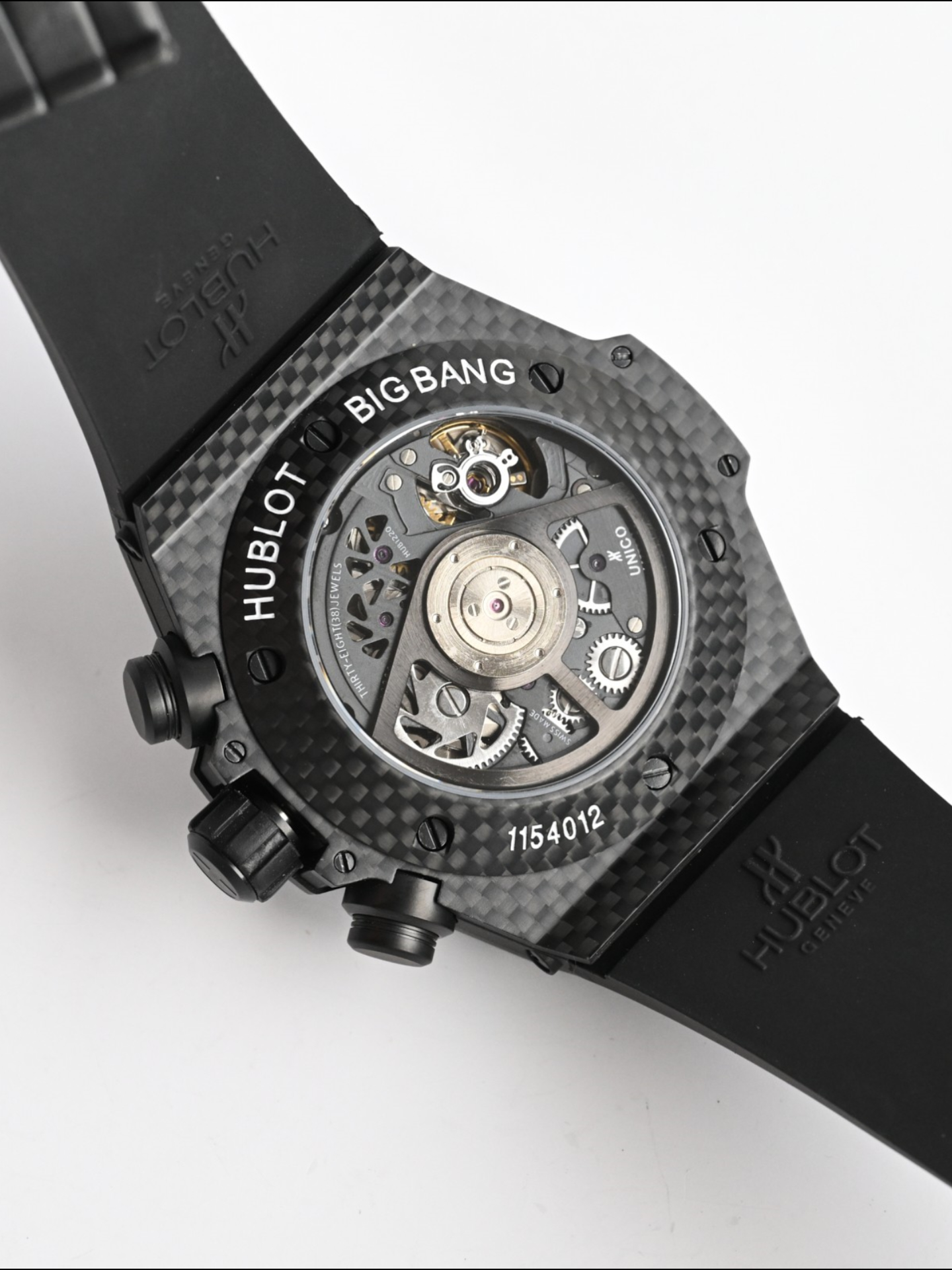 Hublot Big Bang Unico Carbon Fiber Watch 45MM - Swiss Super Clone Watch - view 10