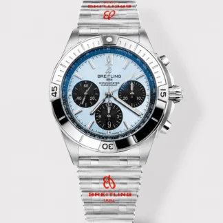 Breitling Chronomat B01 42 Edition Swiss 904L Steel Casing Blue Dial 1:1 Mirror Super Clone Watch - view 1