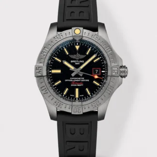 Breitling Avenger V17311101B1W1 44mm Black Dial Rubber Strap Super Clone Watch