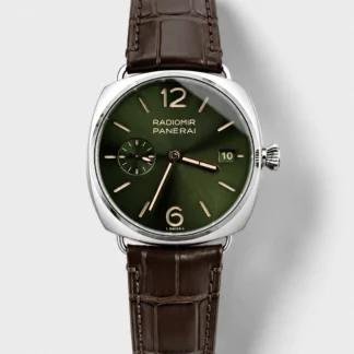 Panerai Radiomir PAM1386 Quaranta 40MM 904L Steel Green Dial Watch in 1:1 Mirror Super Clone - view 1