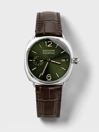 Panerai Radiomir PAM1386 Quaranta 40MM 904L Steel Green Dial Watch in 1:1 Mirror Super Clone - view 1