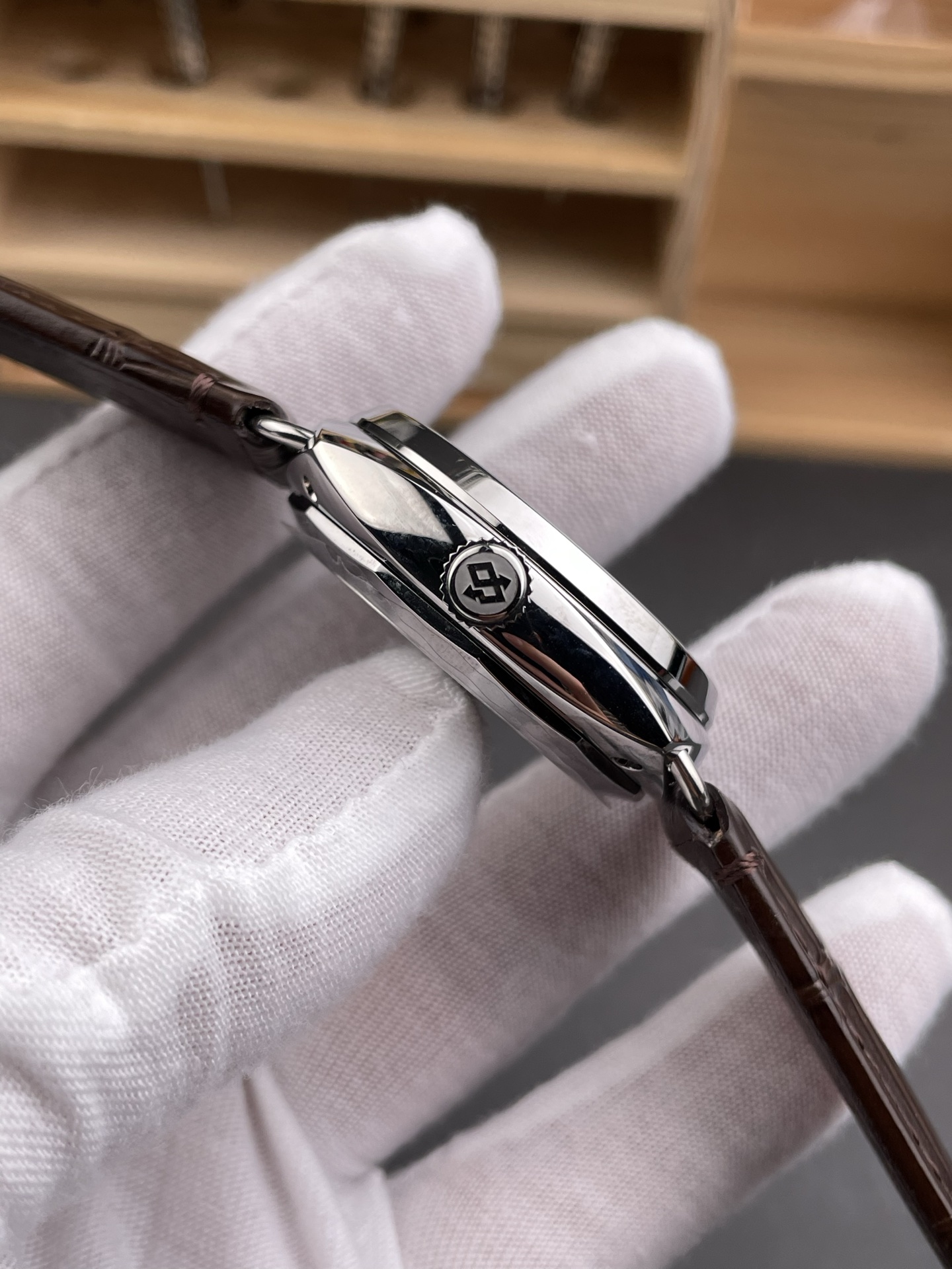 Panerai Radiomir PAM1386 Quaranta 40MM 904L Steel Green Dial Watch in 1:1 Mirror Super Clone - view 7