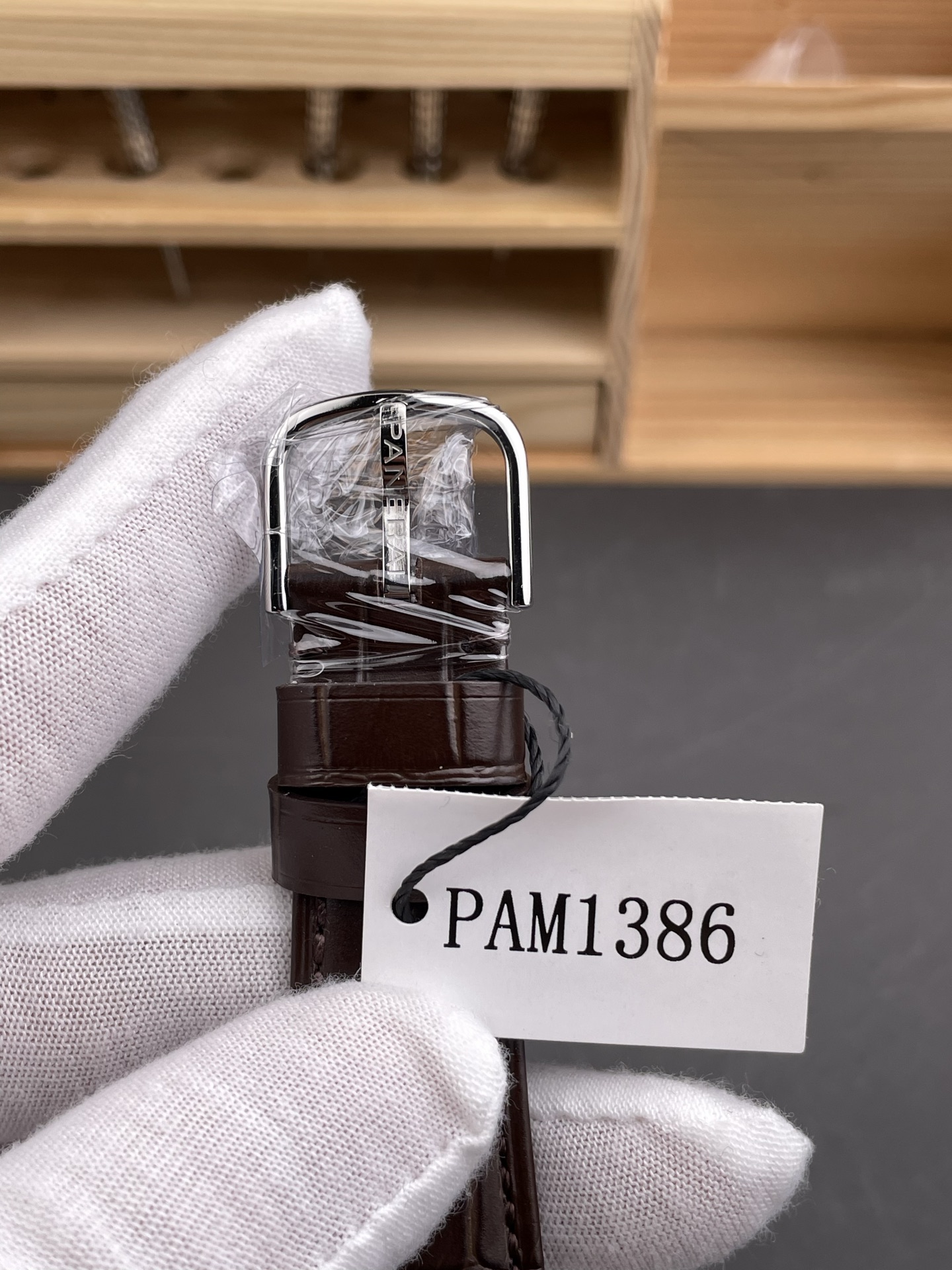 Panerai Radiomir PAM1386 Quaranta 40MM 904L Steel Green Dial Watch in 1:1 Mirror Super Clone - view 9