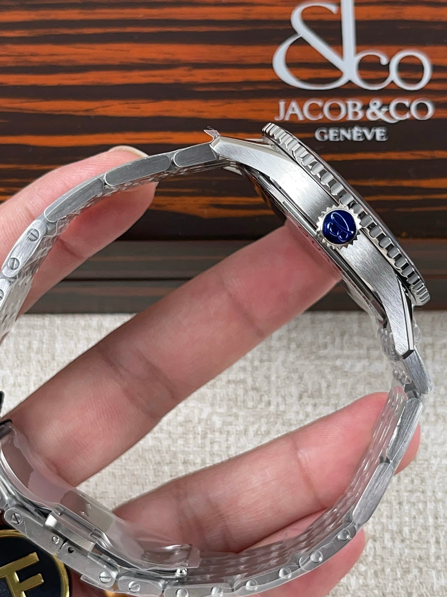 Breitling Navitimer Automatic 41mm - Blue Dial, 904L Stainless Steel Case - Top Super Clone - view 6