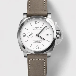 Panerai Luminor Marina PAM1314 1:1 Mirror Swiss Super Clone Watch in White Dial - view 1
